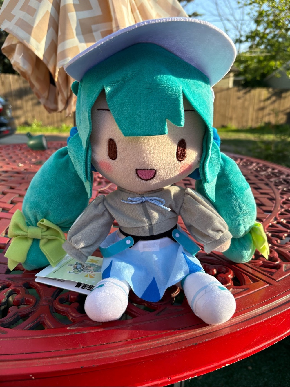 Hatsune Miku SEGA Fuwapuchi Conceptual Series Plush Figure New w/Tag